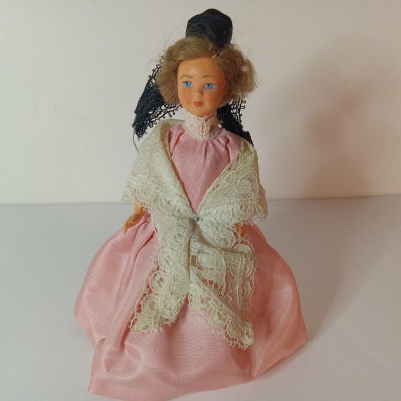 Vintage Doll Pink Dress - Picture 1 of 6